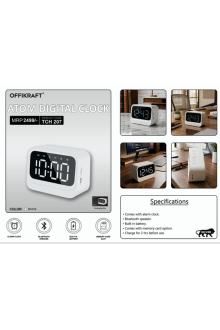 Offikraft Atom Digital Clock